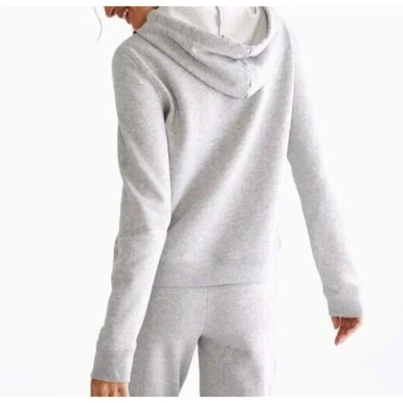 Aeropostale Women Hoodie Gray Long Sleeves Size XL - Picture 2 of 11